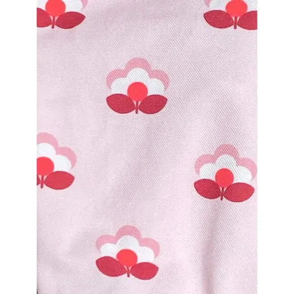 Jacadi Pink Floral Water Lilies One-Piece Swimsuit Girls 36 Mo/2-3 Yrs 96 cm